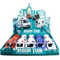 VARDEM SÜRTMELİ ACİL SERVİS ARAÇLARI JW567-023 1:32 4 MODEL 10 LU 3+ 2