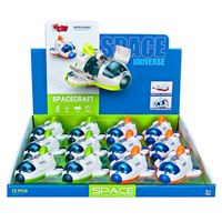VARDEM SÜRTMELİ ASTRONOTLU UZAY GEMİSİ D400-43 2 RENK 12 Lİ 3+ 2