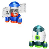 VARDEM SÜRTMELİ ASTRONOTLU UZAY ROKET D400-44 2 RENK 12 Lİ 3+ 1