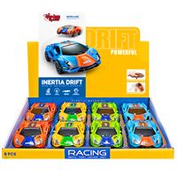 VARDEM SÜRTMELİ DRİFT ARABA D400-47 4 RENK 8 Lİ 3+ 2