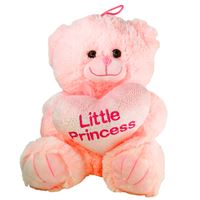 VARDEM PELÜŞ ABA501532 KALPLİ RENKLİ AYI 25 CM 2