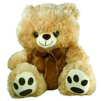 VARDEM PELÜŞ ABX21957 KURDELELİ AYI 30 CM 2