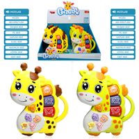 VARDEM ZÜRAFA 855-69A IŞIKLI MÜZİKLİ BEBEK PİYANOSU 8 Lİ 12M+ 1