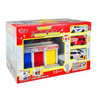 VARDEM ACİL KOMUTA MERKEZİ GARAJ 9555 AMBULANS POLİS İTFAİYE IŞIKLI MÜZİKLİ 3+ 1