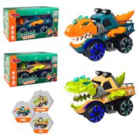 VARDEM DİNOZOR ARABA ZR171-1 HAREKETLİ SESLİ IŞIKLI 2+ 1