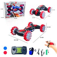 VARDEM BİLEKTEN KONTROLLÜ AKROBAT ARABA RQ2087 FULL FONKSİYONLU ŞARJLI IŞIKLI 2.4GHZ 6+ 2