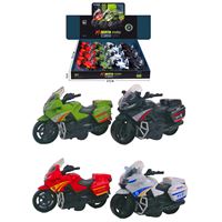 VARDEM SÜRTMELİ MOTORSİKLET 3623 MİNİ COOL POLİCE 12 Lİ 3+ 1