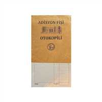 DİLMAN ADİSYON FİŞİ 8x14.5 OTOKOPİLİ 2 NÜSHA 24 LÜ 4306 1