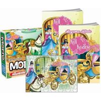 MOTTO KİDS 6712 PUZZLE HİKAYE BOYAMA 3IN1 KÜLKEDİSİ 1