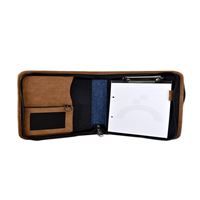 ÖNDER EL PORTFÖYÜ HAMBURG A5 FERMUARLI KOYU GRİ 805-14 1