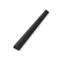 MAPİ ÜÇGEN PROFİL 10 MM SİYAH 100 LÜ 2141001 1