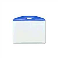 MAPİ KART POŞETİ 9x6.5 MAVİ ŞERİTLİ 100 LÜ 9101004 1