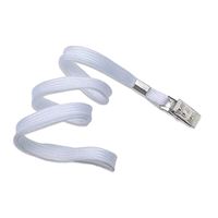 MAPİ YAKA KART ASKI İPİ METAL KLİPS BEYAZ 50 Lİ 9102650 1