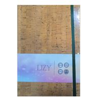 LİZ DEFTER 17x24 DİKİŞLİ SUNİ DERİ MANTAR 168 YP ÇİZGİLİ MNT190L 1