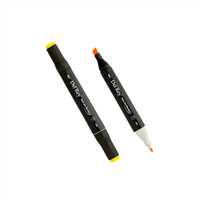 DEL REY ÇİFT TARAFLI MARKER YR33 MELON YELLOW 6 LI MN-DR033 1