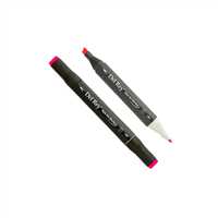 DEL REY ÇİFT TARAFLI MARKER F125 FLUORESCENT ROSE 6 LI MN-DR125 1