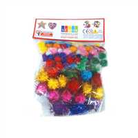 SÜDOR PONPON METALİK KARIŞIK 10-20-30 MM 12 PK SS32 1