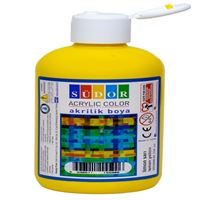 SÜDOR AKRİLİK BOYA 250 ML LİMON SARI SD1008-01 1