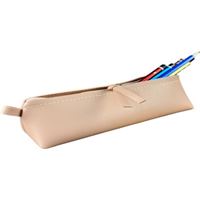 MONALİSA KALEM ÇANTASI KN14-07 TRİBAG TOZ PEMBE DERİ TEK BÖLMELİ 1