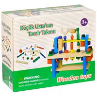 WOODEN TOYS KÜÇÜK USTANIN TAMİR TAKIMI 2102109 3+ 2
