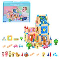 KZL MİMARİ AHŞAP YAPI BLOKLARI 2102102 128 PARÇA 36M+ 1