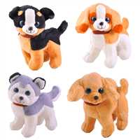 KZL PELÜŞ KÖPEK 2309033 AYAKTA SESLİ 21 CM 3+ 1