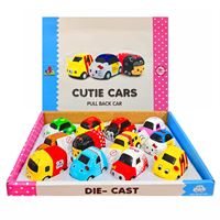 KZL ÇEK BIRAK TATLI ARABALAR DS888 DİE-CAST 12 Lİ 3+ 1