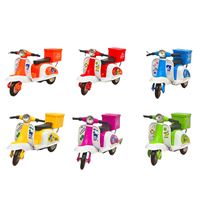 KZL SÜRTMELİ SCOOTER FY361A-12D VESPA MOTOSİKLET METAL 6 RENK 12 Lİ 3+ 2