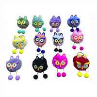 KZL PELÜŞ PONPON ANAHTARLIK 2410124 3 MODEL 12 Lİ 1