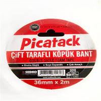 PİCATACK ÇİFT TARAFLI KÖPÜK BANT 36x2 KQ013 3010 1
