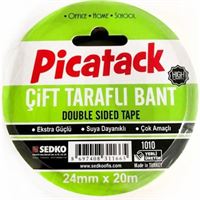 PİCATACK ÇİFT TARAFLI BANT 24x20 KZ024 1010 1