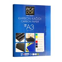 PİCADOR KARBON KAĞIDI A3 297x420 MAVİ 100 LÜ KK 007 1
