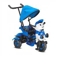 BABYHOPE İTMELİ BİSİKLET 012540 YUPİ TRİYCLE TENTELİ 3 TEKER MAVİ 1