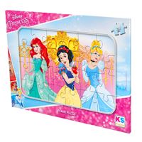 KS GAMES FRAME PUZZLE PR 704 DİSNEY PRİNCESS 24 PARÇA 3+ 1
