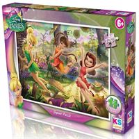KS GAMES PUZZLE FA714 FAİRİES 100 PARÇA 1