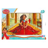 KS GAMES FRAME PUZZLE ELN 704 ELENA AVALOR 24 PARÇA 3+ 1