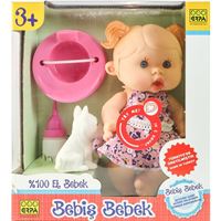 ERPA MASAL ANLATAN BEBİŞ BEBEK 661266 ALTINI ISLATAN 26 CM 3+ 1