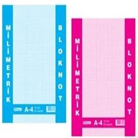 MCOLOR MİLİMETRİK BLOK A4 70 GR 30 YP 12 Lİ 1