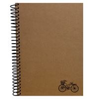 MCOLOR DEFTER 17x24 KRAFT SERT KAPAK İVORY SPİRALLİ 100 YP ÇİZGİLİ 1