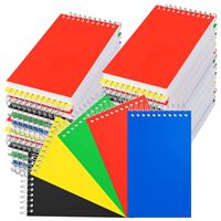 MCOLOR NOT DEFTERİ A7 PP KAPAK ÜSTTEN SPİRALLİ 50 YP ÇİZGİLİ 24 LÜ 1