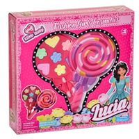 MY LİTTLE BABY LUCİA MAKKAJ SETİ LMN176 TEKLİ LOLİPOP KUTULU 6+ 1