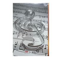 TOKAÇ MÜZİK DEFTERİ A4 KARTON KAPAK DİKİŞLİ 40 YP 12 Lİ TOK-1810 1