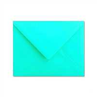 ASİL KARTVİZİT ZARFI 7x9 TURKUAZ 120 GR 100 LÜ AS-7116 IT220 1