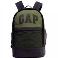 GAP OKUL ÇANTASI 03502 HAKİ SİYAH FİLE DETAY ÜÇ BÖLMELİ 1