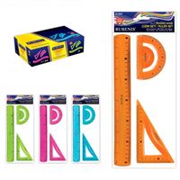 RUBENİS ÇİZİM SETİ ESNEK PLASTİK 24 LÜ 8233 1