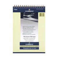 MEAD CAMBRİDGE BLOKNOT A5 ÜSTTEN SPİRALLİ KARTON KAPAK FİLDİŞİ 140 YP ÇİZGİLİ 143890 1