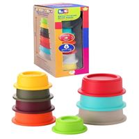 LC EĞİTİCİ RENKLİ YUVARLAK KAPLAR LC-30948 5M+ 1