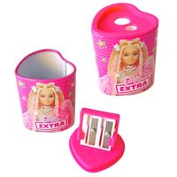 BARBİE EXTRA KALEMTIRAŞ METAL B-9753 METAL KALP ÇİFT BÖLMELİ 24 LÜ 1