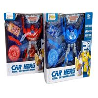 ASYA CAR HERO COOL DEFORMATİON 5002A TRANSFORM ROBOT 6+ 1