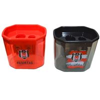BEŞİKTAŞ KALEMTIRAŞ PLASTİK DİKDÖRTGEN ÇİFT BÖLMELİ 24 LÜ 581975 1